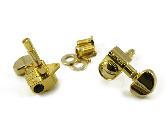 Grover 3 Per Side Original Locking Rotomatics Gold
