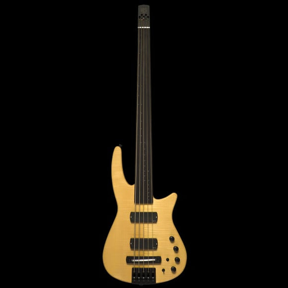 NS Design CR5 Radius Bass Guitar - Natural Satin - Fretless