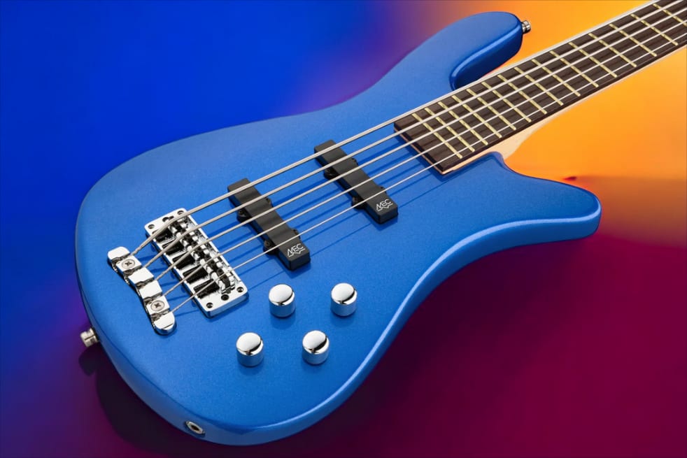 Warwick RockBass Streamer LX 5-String Blue Metallic High Polish