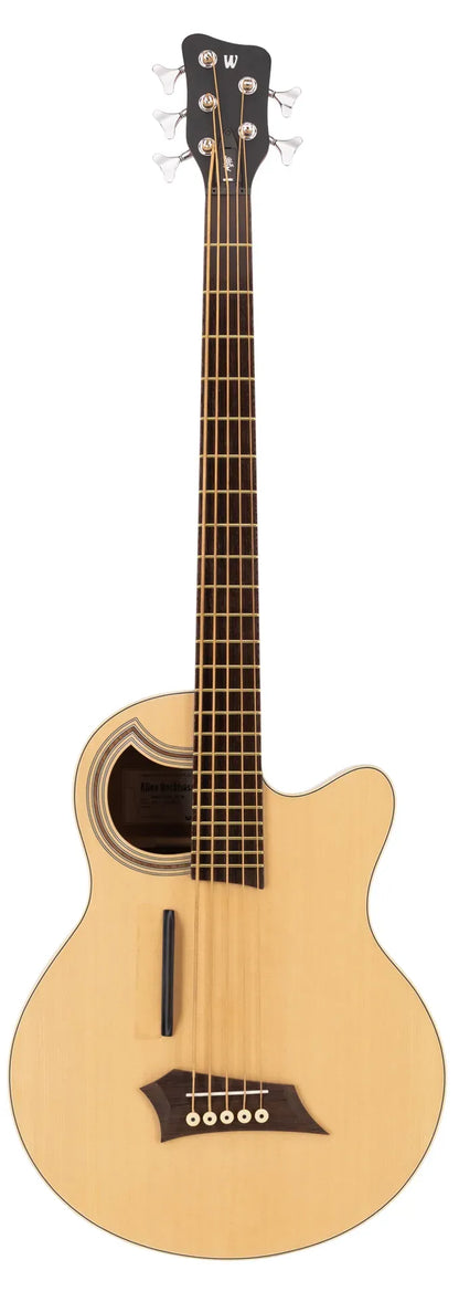Warwick RockBass Alien Standard, 5-String - Natural Transparent Satin