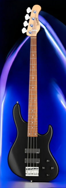 Sadowsky MetroLine 24-Fret Modern Bass-Red Alder Body-4 String-Solid Black Satin