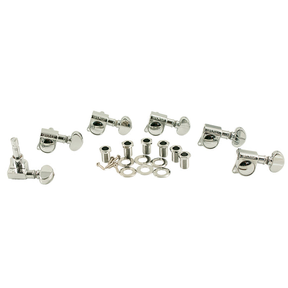 Grover 6 In Line Mini Locking Rotomatics Chrome