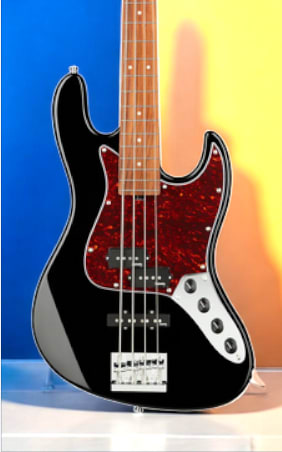 Sadowsky MetroExpress 21-Fret Hybrid P/J Bass, Morado Fingerboard, 4-String - Solid Black High Polish