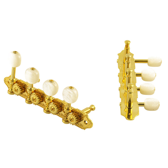Grover F Style Professional Mandolin Machine Heads Gold