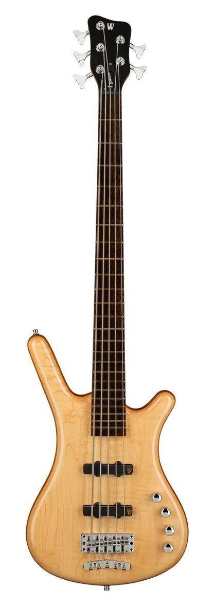 Warwick RockBass Corvette Premiuim, 5-String - Natural Transparent High Polish
