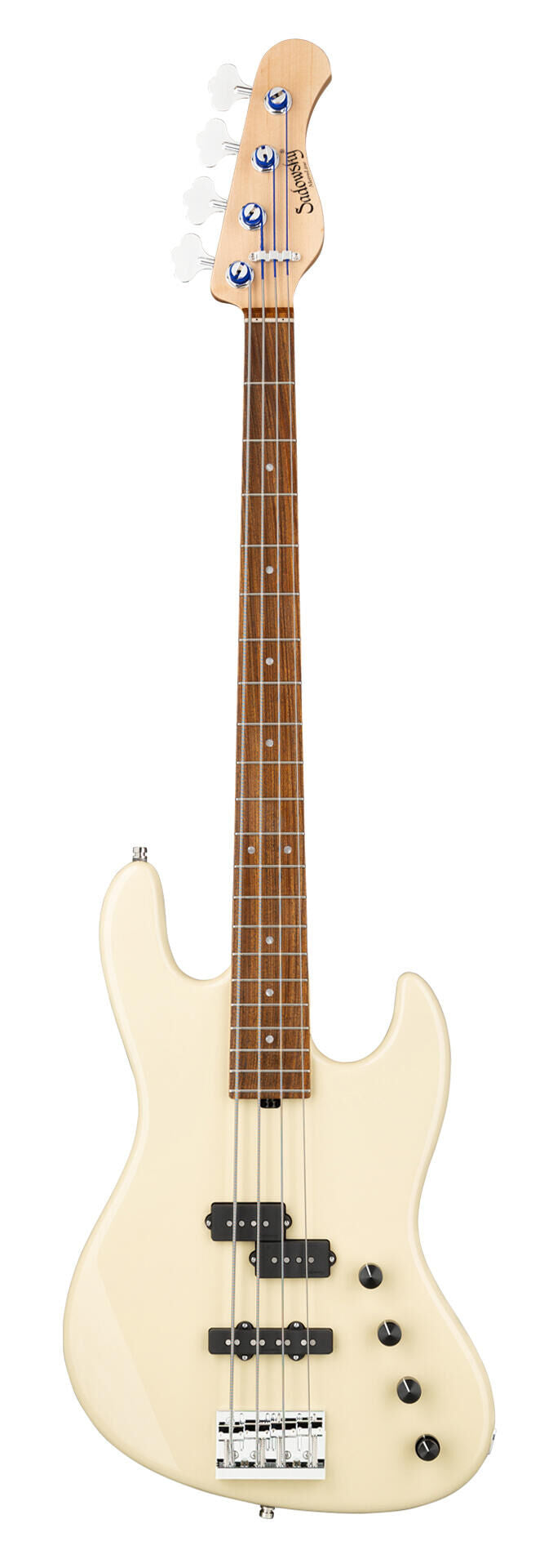 Sadowsky MetroLine 21 Fret Verdine White 4 String, Olympic White High Polish, Alder Body