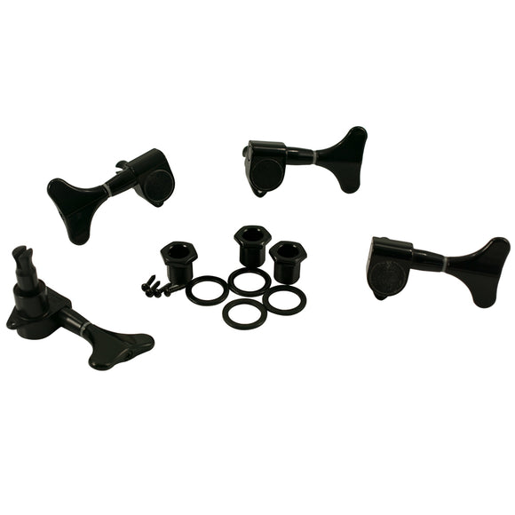 WD 2 Per Side Mini Bass Tuners Black