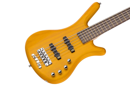 Warwick RockBass Corvette Basic, 5-String - Honey Violin Transparent Satin
