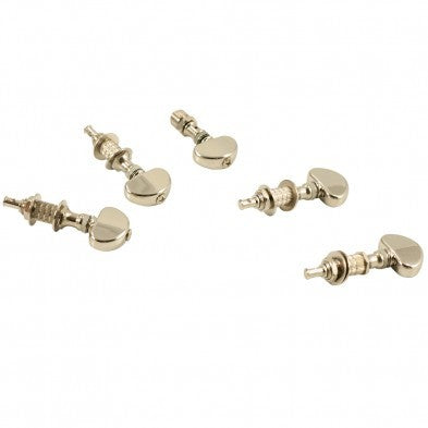 Grover Perma Tension Tenor Banjo Pegs (Set Of 5) With Metal Buttons