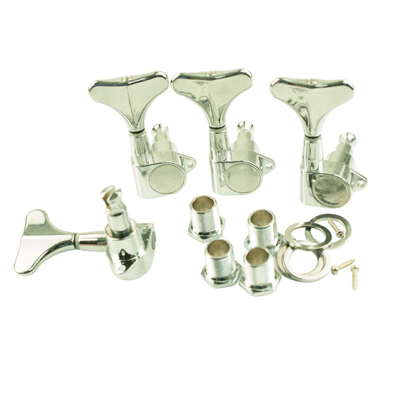 WD 4 In Line Mini Bass Tuners Chrome