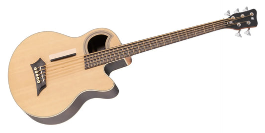 Warwick RockBass Alien Deluxe, 5-String - Natural Transparent Satin