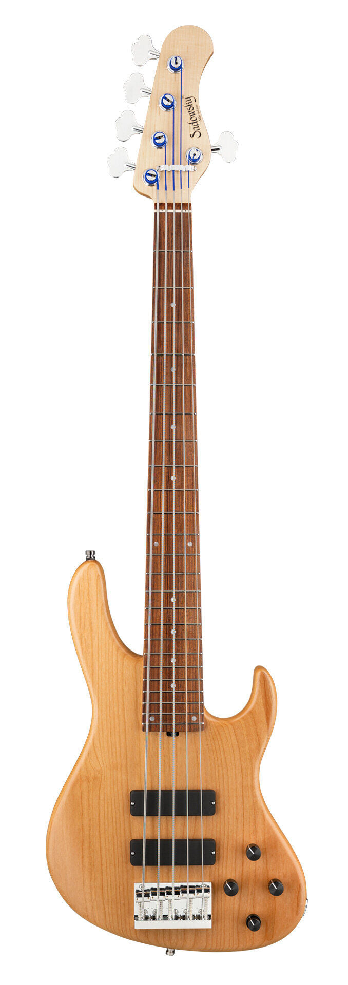 Sadowsky MetroLine 24-Fret Modern 5 String, Red Alder Body, Natural Transparent Satin