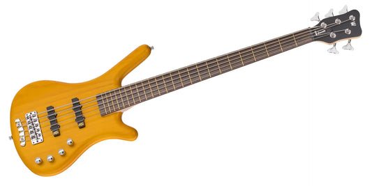 Warwick RockBass Corvette Basic, 5-String - Honey Violin Transparent Satin