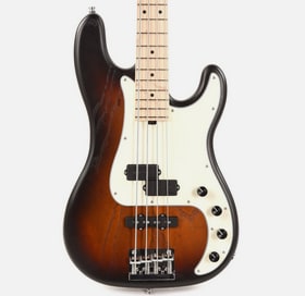 Sadowsky MetroLine 21-Fret Hybrid PJ Bass 4 String, Swamp Ash Body, Almond Sunburst Transparent Satin