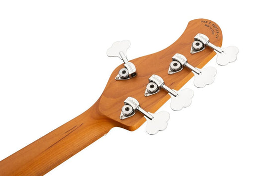 Sadowsky MetroExpress 5-String 24-Fret Modern Bass Roasted Maple Fingerboard 5-String High Polish, Solid Black