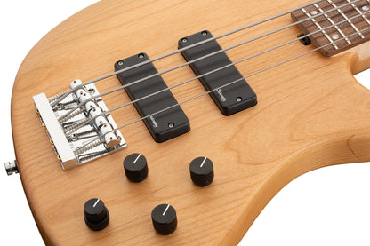 Sadowsky MetroLine 24-Fret Modern 4 String, Red Alder Body, Natural Transparent Satin