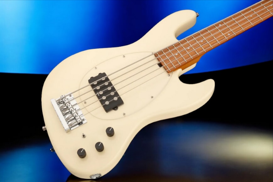 Sadowsky MetroExpress 21-Fret Vintage M Bass Morado Fingerboard 5-String - Solid Olympic White High Polish