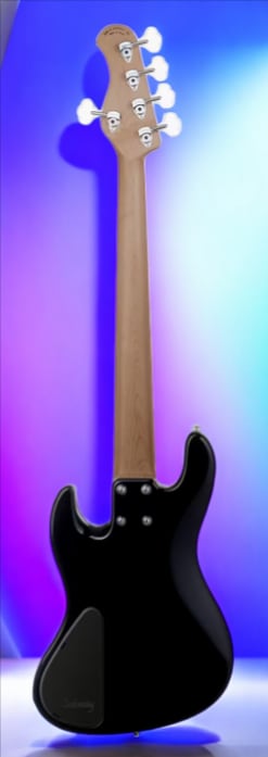 Sadowsky MetroExpress 21 Fret Vintage JJ Bass 4 String Black High Polish Morado Board, Demo Video!