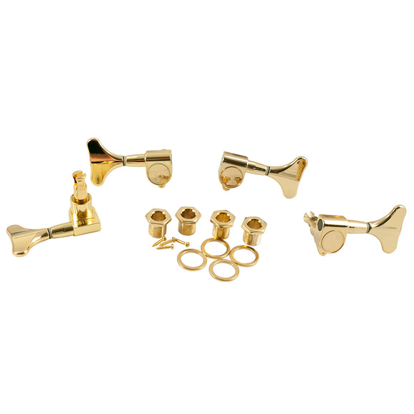 WD 2 Per Side Mini Bass Tuners Gold