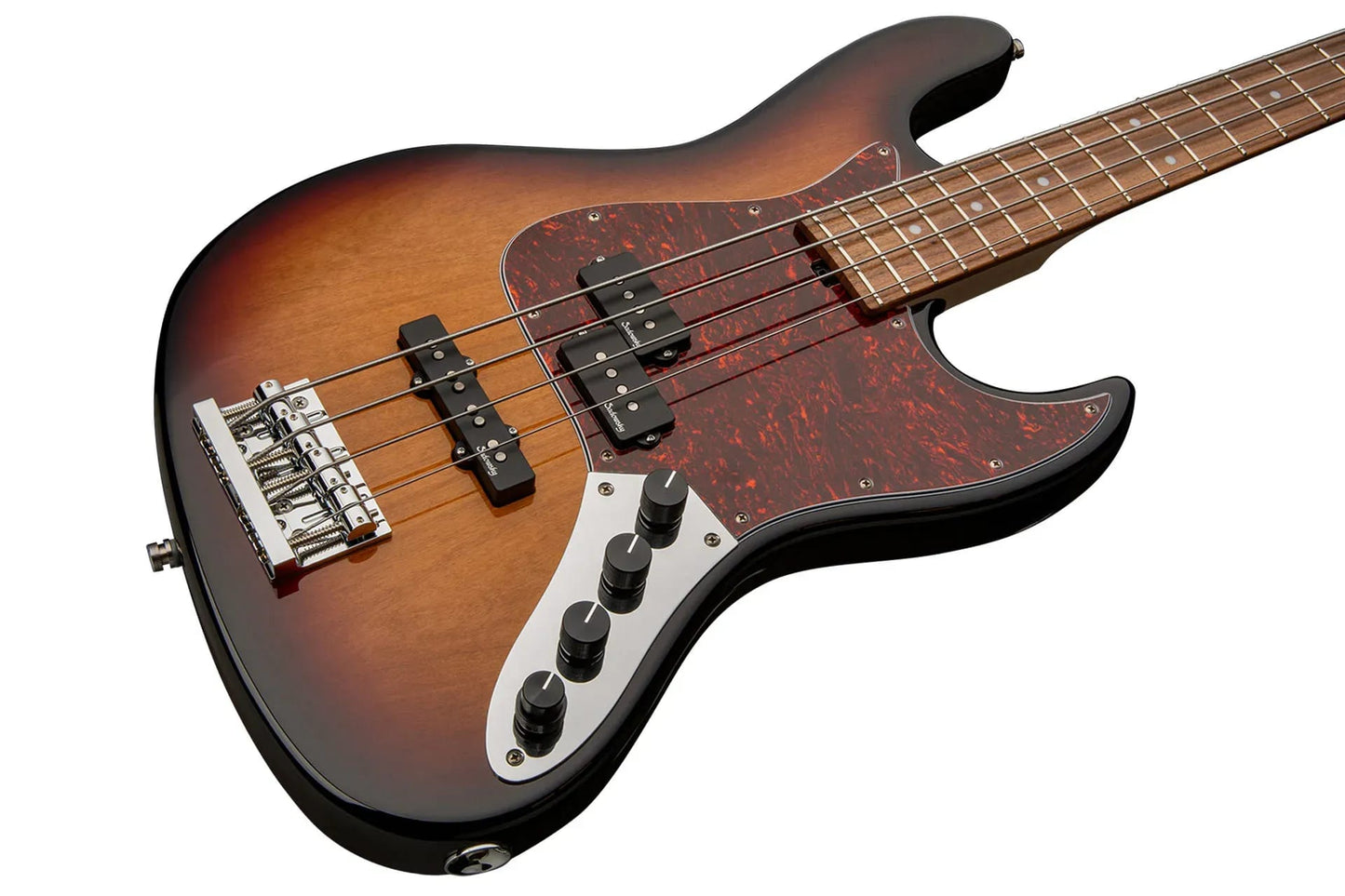 Sadowsky MetroLine 21-Fret Vintage P/J Bass-Red Alder Body-4 String-'59 Burst Transparent High Polish