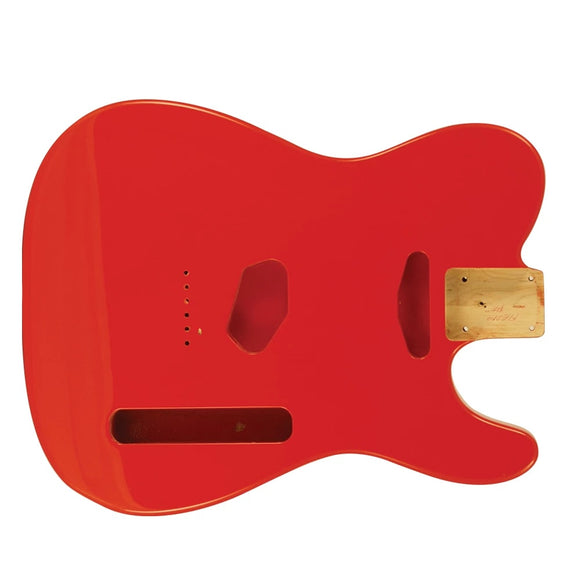 Premium Finished Telecastercaster Body, Fiesta Red, Free Shipping
