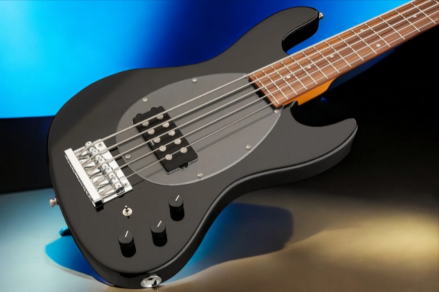 Sadowsky MetroExpress 21-Fret Vintage M Bass Morado Fingerboard 5-String - Solid Black High Polish