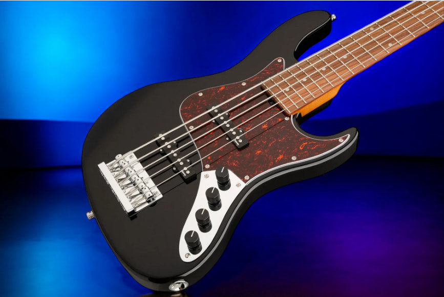 Sadowsky MetroExpress 22-Fret Will Lee Artist Line Bass Morado Fingerboard 5-String Solid Black High Polish