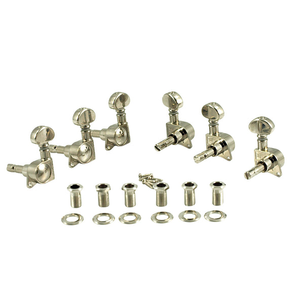 Grover 6 In Line Left Hand Mini Locking Rotomatics Gold