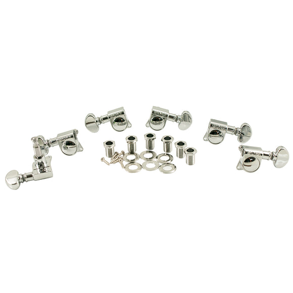 Grover 3 Per Side Mid-Size Rotomatics Chrome