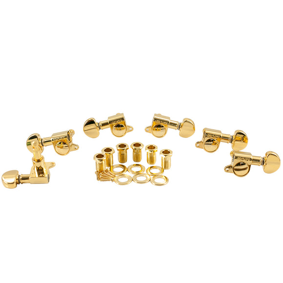 Grover 3 Per Side Mini Rotomatics Gold