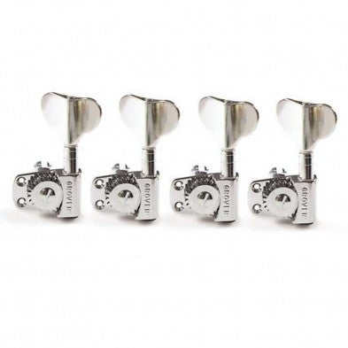 Grover Titan 4 In Line Chrome Bass Tuning Machines Left Handed