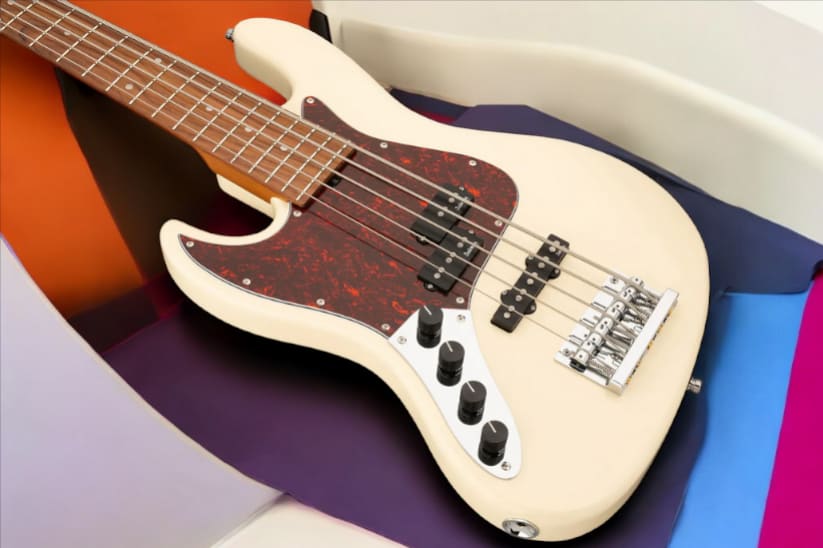 Sadowsky MetroExpress 21-Fret Hybrid P/J Bass, Morado Fingerboard, Lefthand, 5-String - Solid White High Polish