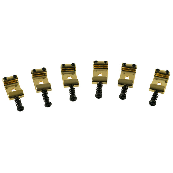 Kluson Vintage Tremolo Saddle Set Gold