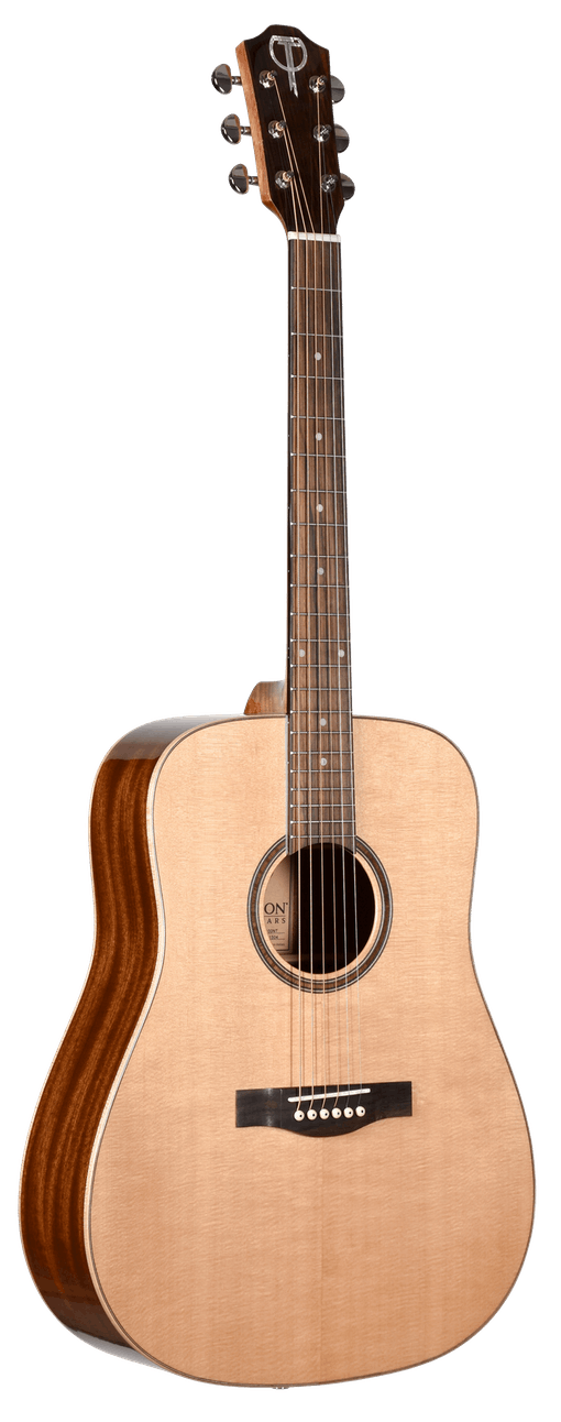 Teton STS100NT Dreadnought, Solid Spruce Top, Mahogany Veneer Back & Sides