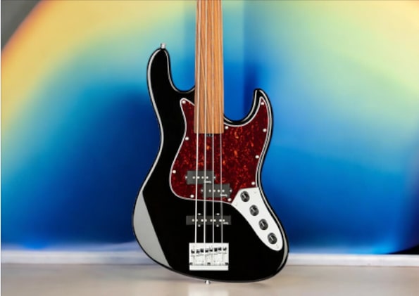 Sadowsky MetroExpress 21-Fret Hybrid P/J Bass, Morado Fingerboard, 4-String, Fretless - Solid Black High Polish