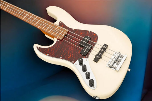 Sadowsky MetroExpress 21-Fret Hybrid P/J Bass, Morado Fingerboard, Lefthand, 4-String - Solid Olympic White High Polish
