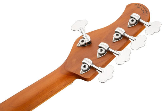 Sadowsky MetroExpress 5-String 24-Fret Modern Bass Roasted Maple Fingerboard 5-String Solid Silver Metallic High Polish