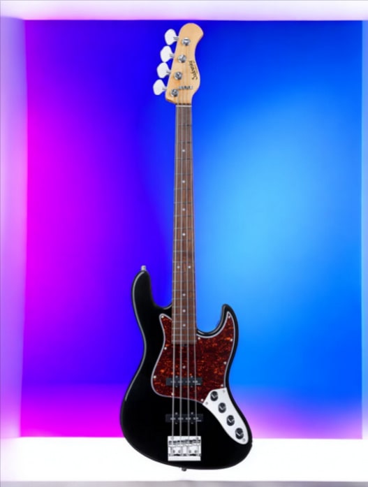 Sadowsky MetroExpress 21 Fret Vintage JJ Bass 4 String Black High Polish Morado Board, Demo Video!