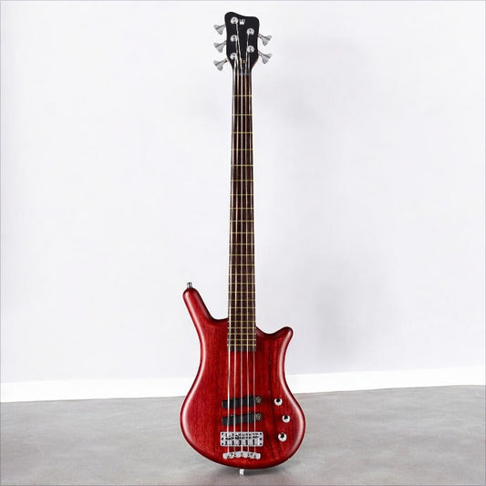 Warwick Pro Series Thumb BO-5 String-Burgundy Red Transparent Satin