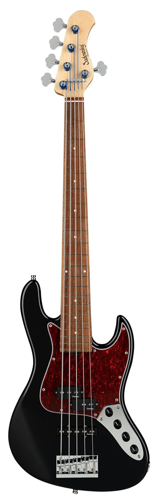 Sadowsky MetroLine 21-Fret Vintage P/J Bass-Red Alder Body-5 String-'59 Burst Transparent High Polish