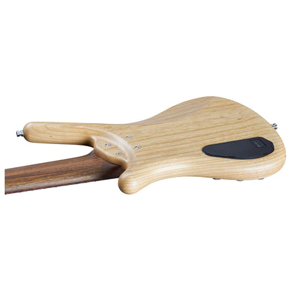 Warwick Pro Series Corvette Standard 6 String Active Ash Natural Transparent Satin GPS1246 90AA ASH FR
