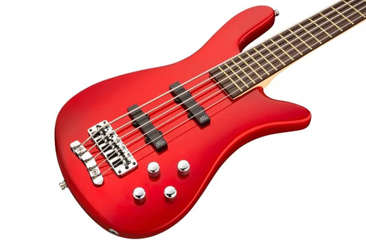 Warwick RockBass Streamer LX, 5-String - Metallic Red High Polish