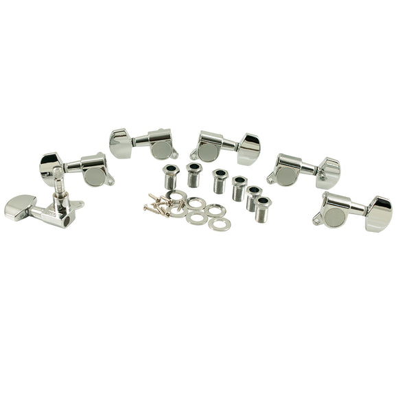 WD 3 Per Side Locking Tuning Machines Chrome
