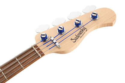 Sadowsky MetroLine 24-Fret Modern 4 String, Red Alder Body, Natural Transparent Satin