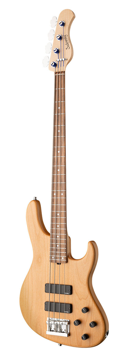 Sadowsky MetroLine 24-Fret Modern 4 String, Red Alder Body, Natural Transparent Satin