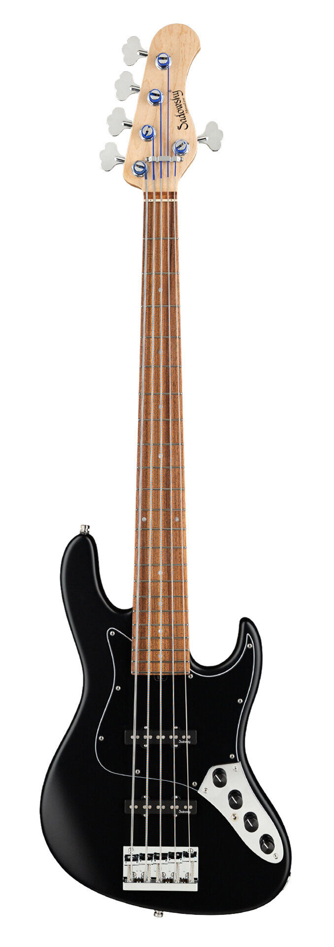 Sadowsky MetroLine 22-Fret Will Lee Bass, Red Alder Body, 5 String, Solid Black Satin