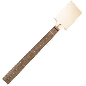 WD Angled Paddle Headstock 22 Fret Neck For Fender Stratocaster 22 Fret Neck Pocket Rosewood