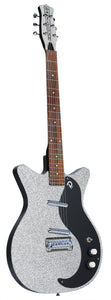 Danelectro 59M+ 60TH Anniversary Silver Metalflake D59M-PLUS-MF Silver