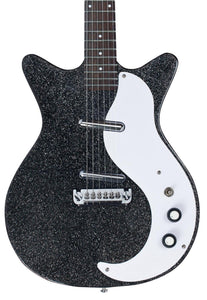 Danelectro 59MJ Electric Guitar Black Metalflake, 59MJ-BKMF