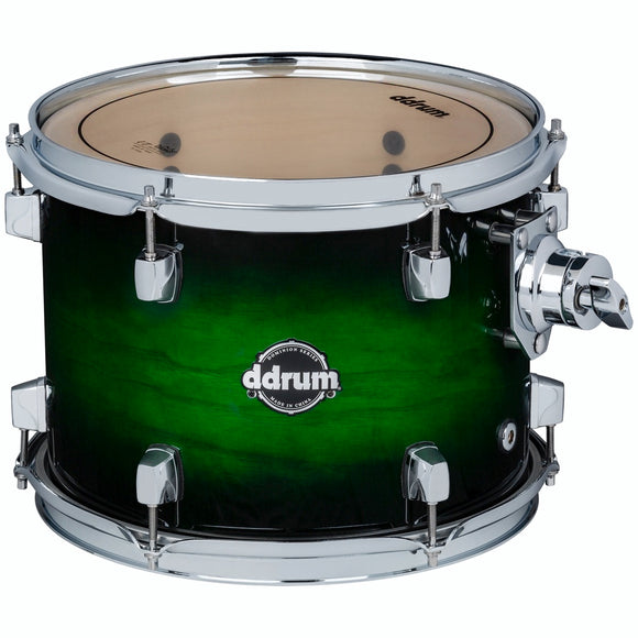 ddrum Dominion 8x10 Rack Tom Green Burst